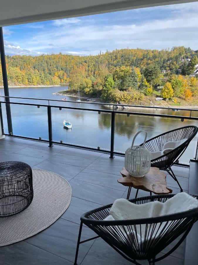 Apartments Saaldorf-Ferienhaus Mit 6 Apartments 45Qm-120Qm Direkt Am Thueringer Meer-Bleilochtalsperre Bad Lobenstein Buitenkant foto
