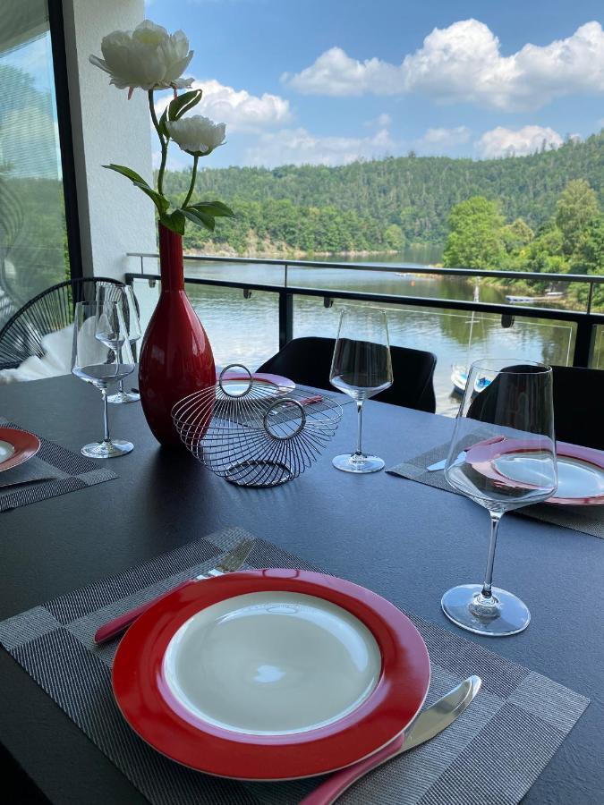 Apartments Saaldorf-Ferienhaus Mit 6 Apartments 45Qm-120Qm Direkt Am Thueringer Meer-Bleilochtalsperre Bad Lobenstein Buitenkant foto