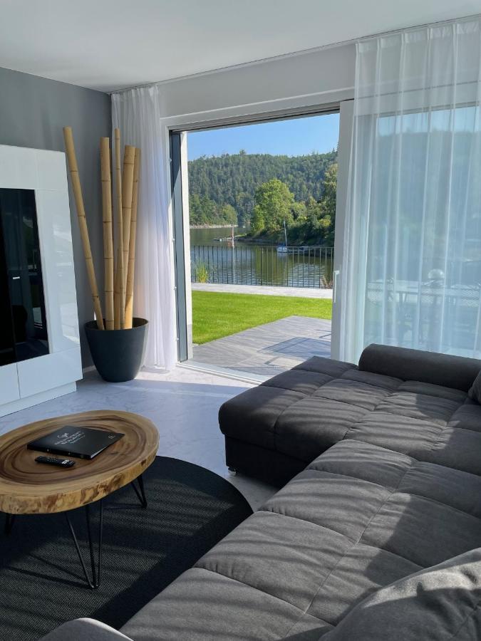 Apartments Saaldorf-Ferienhaus Mit 6 Apartments 45Qm-120Qm Direkt Am Thueringer Meer-Bleilochtalsperre Bad Lobenstein Buitenkant foto