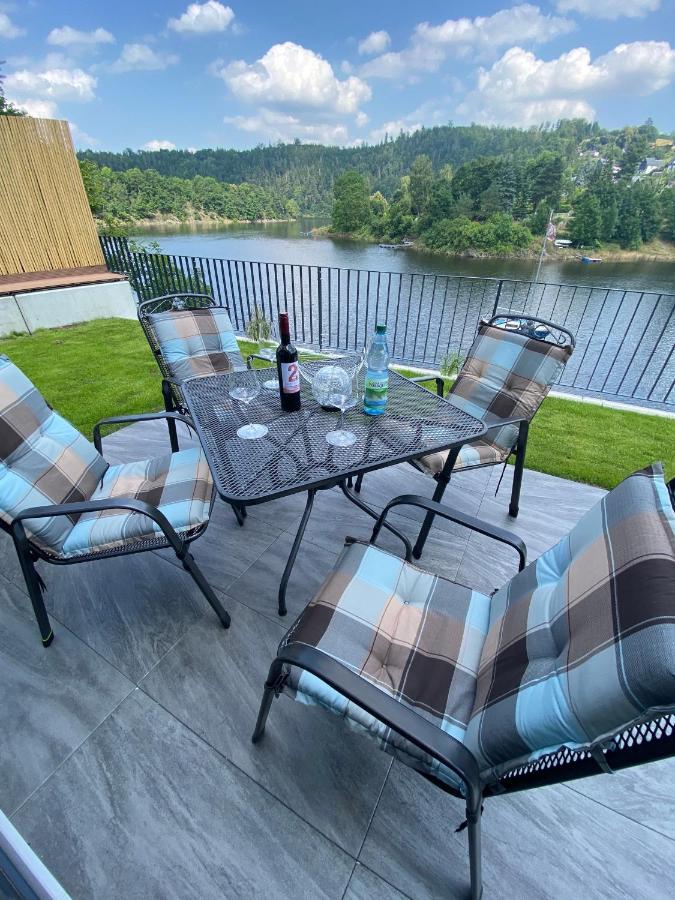 Apartments Saaldorf-Ferienhaus Mit 6 Apartments 45Qm-120Qm Direkt Am Thueringer Meer-Bleilochtalsperre Bad Lobenstein Buitenkant foto